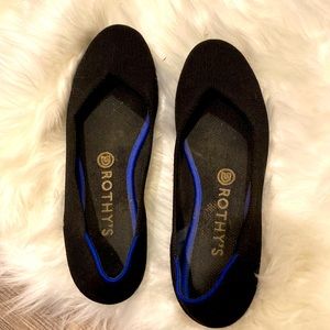 Rothy’s size 8.5 black flats